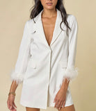 Sin City Dress/White